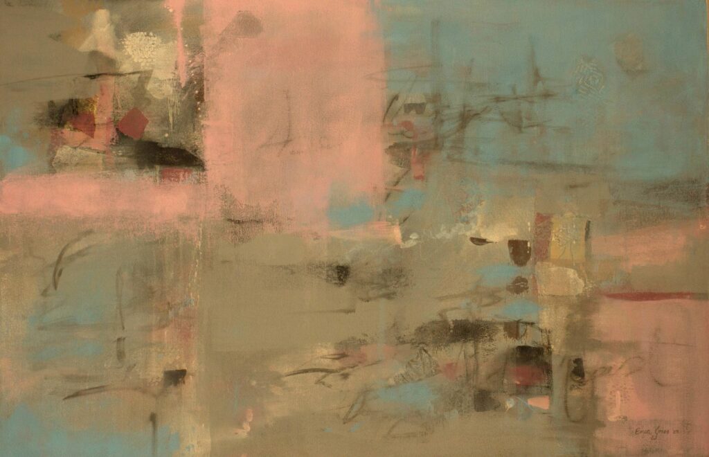 Pink and blue